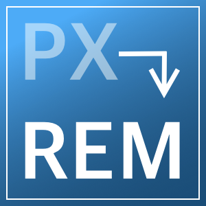 Convert px to rem